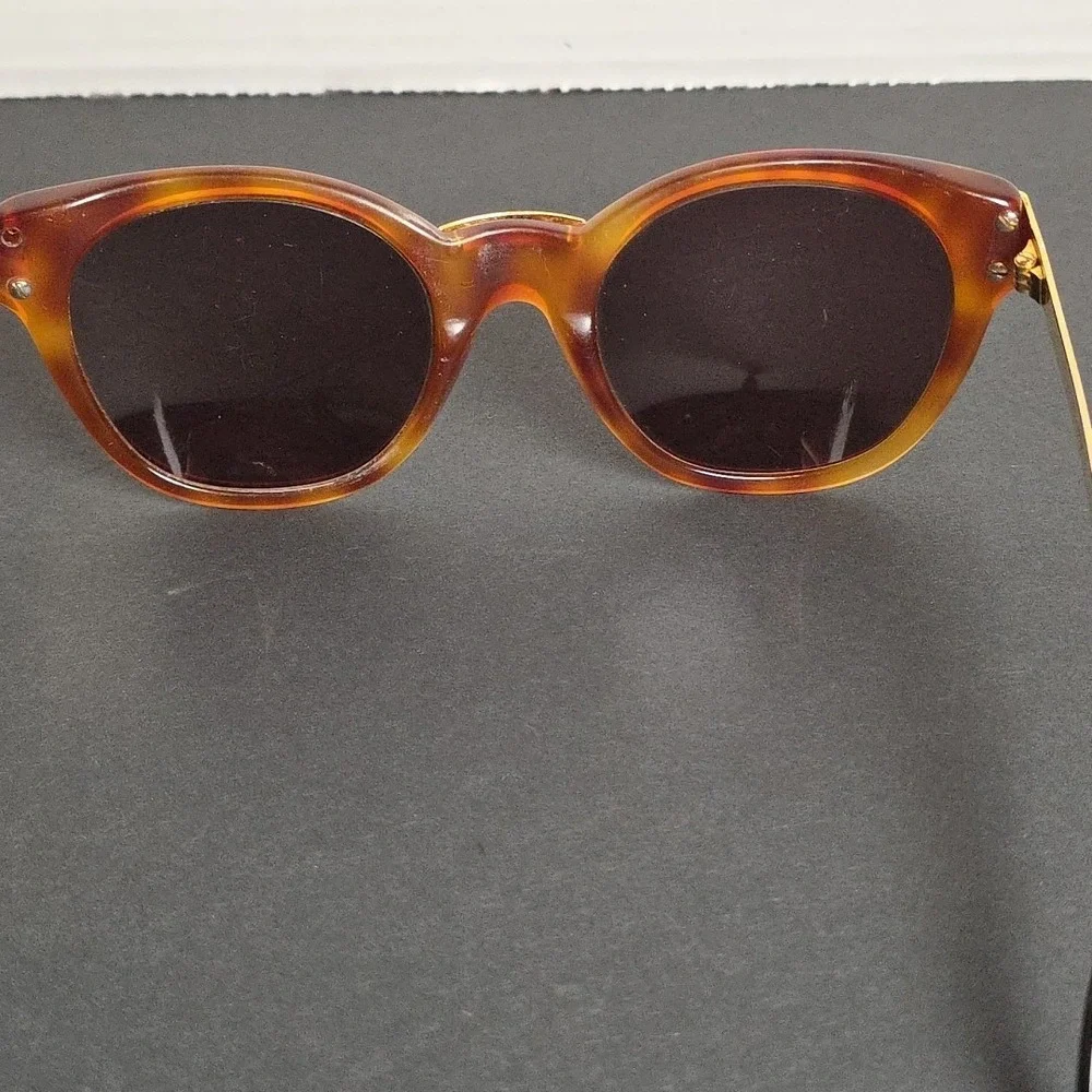 GIANFRANCO FERRE GFF 16/S 405‎ 53 MADE IN ITALY 80'S Brown Gold